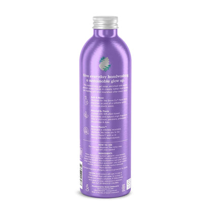 Grove Co. Gel Hand Soap (24oz) + Glass Dispenser, Lavender Blossom & Thyme