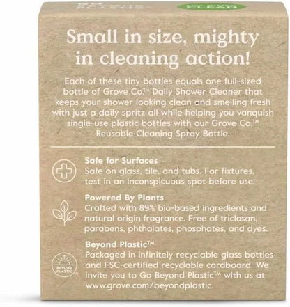 Grove Co. Daily Shower Cleaner Refill Concentrate (2 x 1 fl oz)