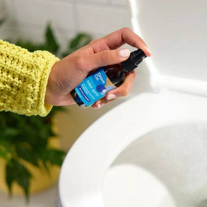 Grove Co. Toilet Spray and Odor Eliminator, Lemon Grove, 2 Fl Oz