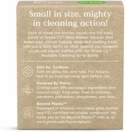 Grove Co. Daily Shower Cleaner Refill Concentrate (2 x 1 fl oz)