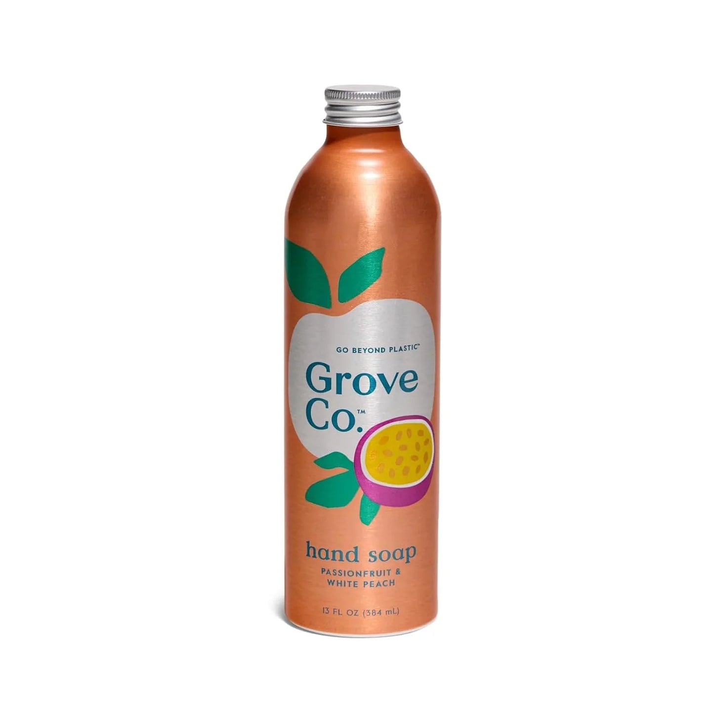 Grove Co. Gel Hand Soap (24oz) + Glass Dispenser, Lavender Blossom & Thyme