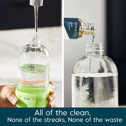 Grove Co. Glass Cleaner Concentrate, 2 x 1fl oz Refills, Sea Spray