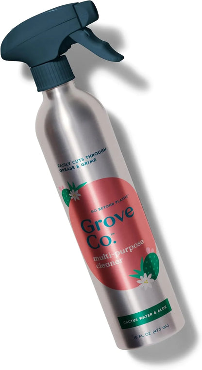 Grove Co. Multi-Purpose Cleaner Spray, Cactus Water & Aloe, 16 Fl Oz