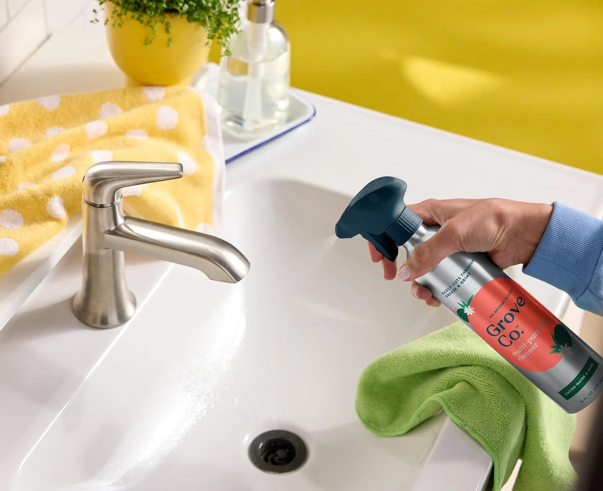 Grove Co. Multi-Purpose Cleaner Spray, Cactus Water & Aloe, 16 Fl Oz