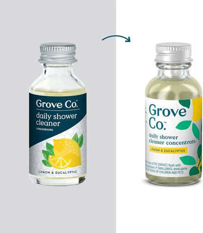 Grove Co. Daily Shower Cleaner Refill Concentrate (2 x 1 fl oz)