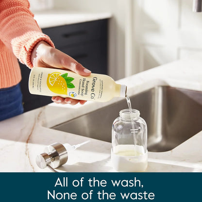 Grove Co. Foaming Hand Soap Refills, Unscented, 2 x 12 oz