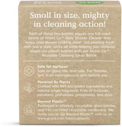 Grove Co. Daily Shower Cleaner Refill Concentrate (2 x 1 fl oz)
