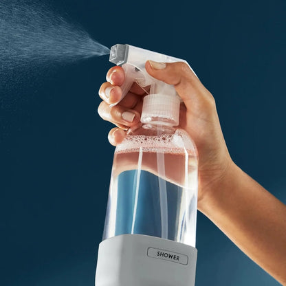 Grove Co. Refillable Glass Spray Bottle for Cleaning, 16 oz, White