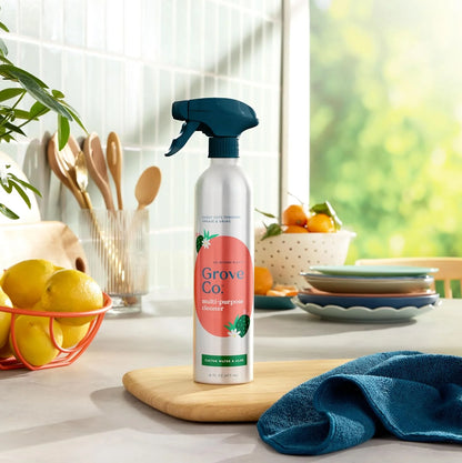 Grove Co. Multi-Purpose Cleaner Spray, Cactus Water & Aloe, 16 Fl Oz