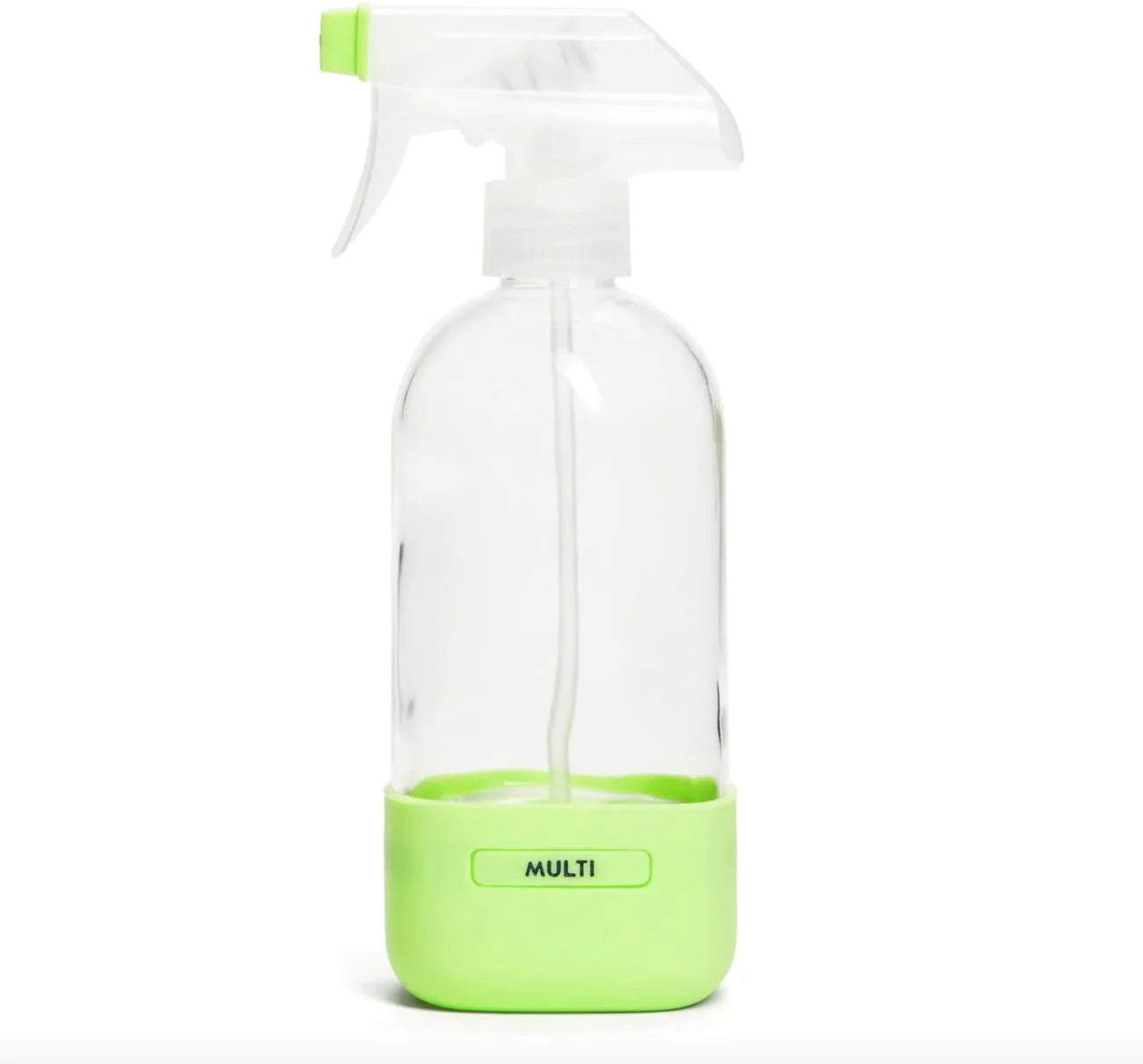 Grove Co. Refillable Glass Spray Bottle for Cleaning, 16 oz, White