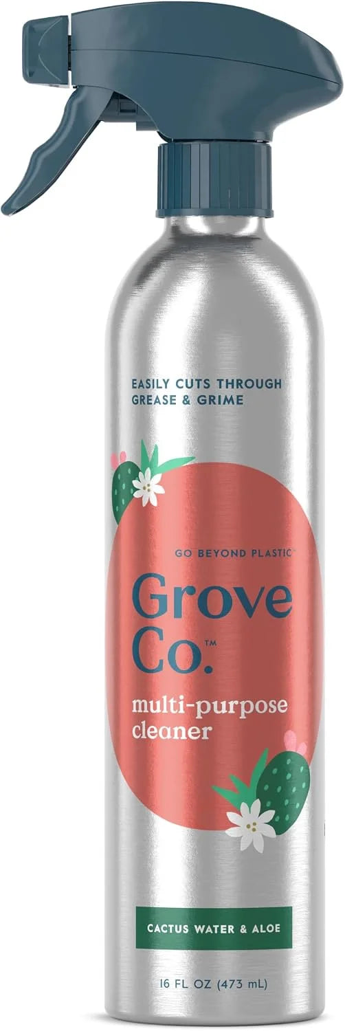 Grove Co. Multi-Purpose Cleaner Spray, Cactus Water & Aloe, 16 Fl Oz
