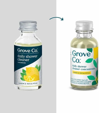 Grove Co. Daily Shower Cleaner Refill Concentrate (2 x 1 fl oz)