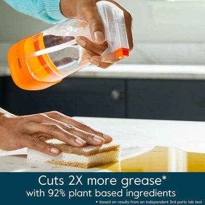 Grove Co. Multi-Purpose Cleaner Refills & Glass Bottle, Orange & Rosemary