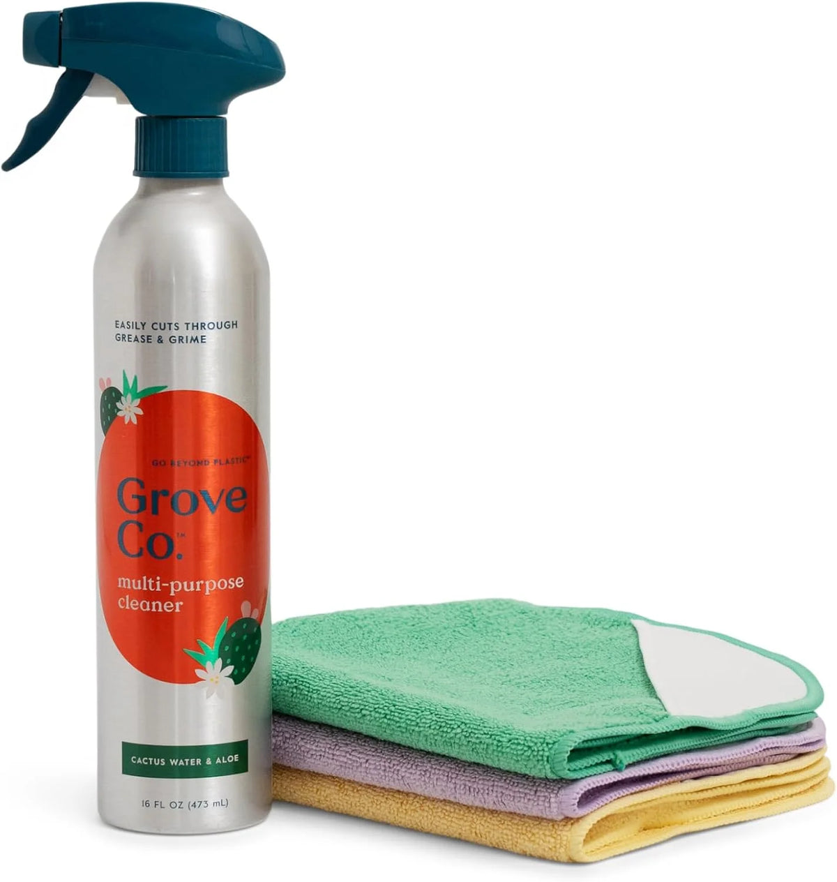 Grove Co. Multi-Purpose Cleaner Spray, Cactus Water & Aloe, 16 Fl Oz